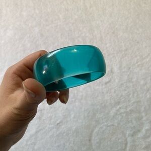 Teal Bangle Bracelet